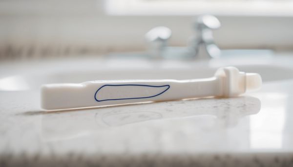 Ligne pâle sur un test de grossesse : ce que ça révèle réellement